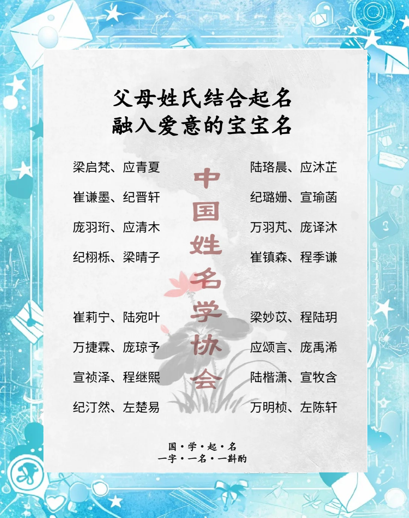 给宝宝起名